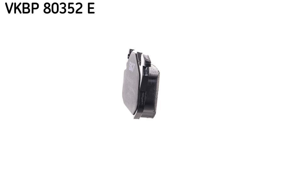 Jeu de 4 plaquettes de frein SKF ref. VKBP 80352 E